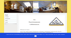 Desktop Screenshot of physio3.de