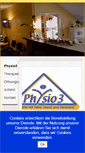 Mobile Screenshot of physio3.de